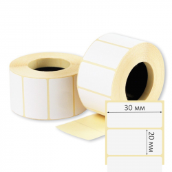 30*20 ТермоЭКО (ECO) Самоклеящаяся этикетка